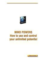 Mind powers. How to use and control your unlimited potential